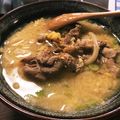 いとーー's cooksnap of when they made ごま味噌とじうどん.