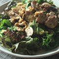 こどまだまや's cooksnap of when they made ＊栗とマッシュルームの秋味サラダ＊.