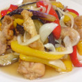 papikun's cooksnap of when they made スパイシー鶏唐揚げの夏野菜南蛮漬け.