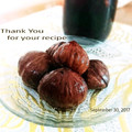 inyako's cooksnap of when they made 秋よ来い♪栗の渋皮煮.