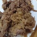 ☆miminga☆'s cooksnap of when they made 簡単♡牛肉と大根おろしのバター醤油.