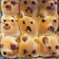 ミセスらいむ's cooksnap of when they made 2色のくまのちぎりパン.