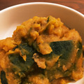 kakimikan's cooksnap of when they made 簡単♪美味♪かぼちゃのカレーそぼろ餡かけ.