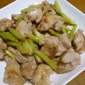 saorinrin2's cooksnap of when they made 鶏とアスパラのサッパリ☆レモン炒め.