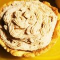 あき☆こま's cooksnap of when they made 栗をたっぷり使った　モンブラン風タルト.