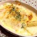 クッキングリラックマ's cooksnap of when they made フライパン1つで！秋鮭のポテトグラタン♡.