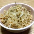 ばぶーしゅ☆'s cooksnap of when they made じゃことみょうがのポン酢ご飯♪.