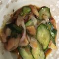 わくわくオンマ's cooksnap of when they made 月下美人のお浸し☆キュウリ和え.