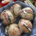 うめぼしこんぶ's cooksnap of when they made プチプチふわふわ♪セサミブレッド☆.