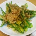 しんにし's cooksnap of when they made シンプルなオクラ.