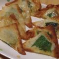 あたちはいたち's cooksnap of when they made シュウマイの皮で大葉チーズ揚げ.
