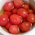 猫茶豆's cooksnap of when they made 前菜に、プチトマトマリネdeハチミツ.