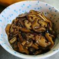 ﾅﾐ子's cooksnap of when they made 秋の味覚☆しいたけの佃煮.