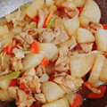 クック2ZK9FL☆'s cooksnap of when they made 大根とネギと鶏もも肉の煮焼き.