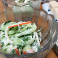 miか's cooksnap of when they made 超簡単☆きゅうりとカニカマのマヨ和え.