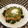 龍青空ママ's cooksnap of when they made ★ 簡単♪キムチ温玉丼★.