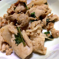ゆうあラブ's cooksnap of when they made 簡単！豚肉の梅しそ炒め.