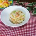 めみたん☆'s cooksnap of when they made しゃきしゃきレタスとベーコンの炒飯.