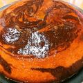 yosinyari's cooksnap of when they made マーブルパウンドケーキ.
