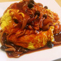 Myuuuk's cooksnap of when they made 簡単❀きのこデミソースのオムライス♡.