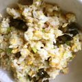 kumasan12's cooksnap of when they made きゅうりのキューちゃん炒飯.