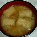 こけころん's cooksnap of when they made 油揚げとねぎのお味噌汁.