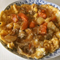 きらり流れ星's cooksnap of when they made 超簡単！肉じゃがのリメイク卵とじ.