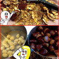 ★ムクマイ★'s cooksnap of when they made 栗の剥きかたと保存方法(^w^)♪.