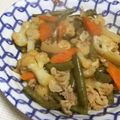 きらり流れ星's cooksnap of when they made お惣菜やさんの豚肉カリフラワー煮.