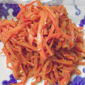 mugi1020's cooksnap of when they made にんじんのきんぴら.