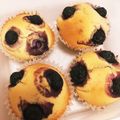 ゆめたの肉球's cooksnap of when they made ブルーベリークリームチーズマフィン.