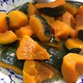 ＋SUN3's cooksnap of when they made かぼちゃの煮物～バター風味.