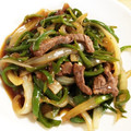 カプチーナ！'s cooksnap of when they made 簡単中華その② 青椒肉絲.