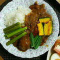 M130018's cooksnap of when they made 野菜ごろごろ手作りカレー(o^^o).