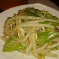 アスカチャチャ's cooksnap of when they made 青い部分＆モヤシ♪節約♪つまみ塩ナムル♪.