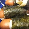 アスカチャチャ's cooksnap of when they made お弁当に！ウインナーのチーズ海苔巻き.