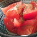 アスカチャチャ's cooksnap of when they made トマトに岩塩とパセリかけただけ☆.