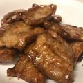 鍋蓋子's cooksnap of when they made 豚バラブロックのオイスターソース炒め.