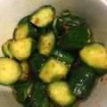 currylife's cooksnap of when they made 寿司酢でやみつききゅうりのピリうま漬け♪.
