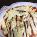 ゆうりんかぁちゃん's cooksnap of when they made 超簡単！レンジで餅ピザ♡.