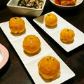 ずんずんj's cooksnap of when they made かぼちゃとさつまいも団子のあん仕立て.