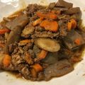 スンダラヘ's cooksnap of when they made 牛スジ煮込み圧力鍋.