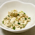 なおきんとん's cooksnap of when they made 超簡単！おつまみ　豆腐とねぎの塩ごま和え.
