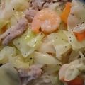 万華月's cooksnap of when they made 夏バテ解消！野菜たっぷり素麺ちゃんぽん.