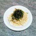 ebipeco's cooksnap of when they made ランチにも♡超簡単！明太子パスタ♡.