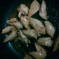 kazukyua's cooksnap of when they made ささみのにんにくダレ焼き鳥★.