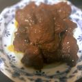わかぞ～'s cooksnap of when they made 日本のジビエ！猪肉の味噌煮込み.