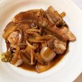 Ri→chan's cooksnap of when they made 赤ワイン漬け★やわらか豚ロース焼き.