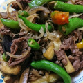 もりしげ屋's cooksnap of when they made ❇︎茄子とししとうのこってり炒め❇︎.