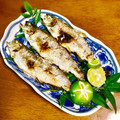 にきけん's cooksnap of when they made アメゴの塩焼き.